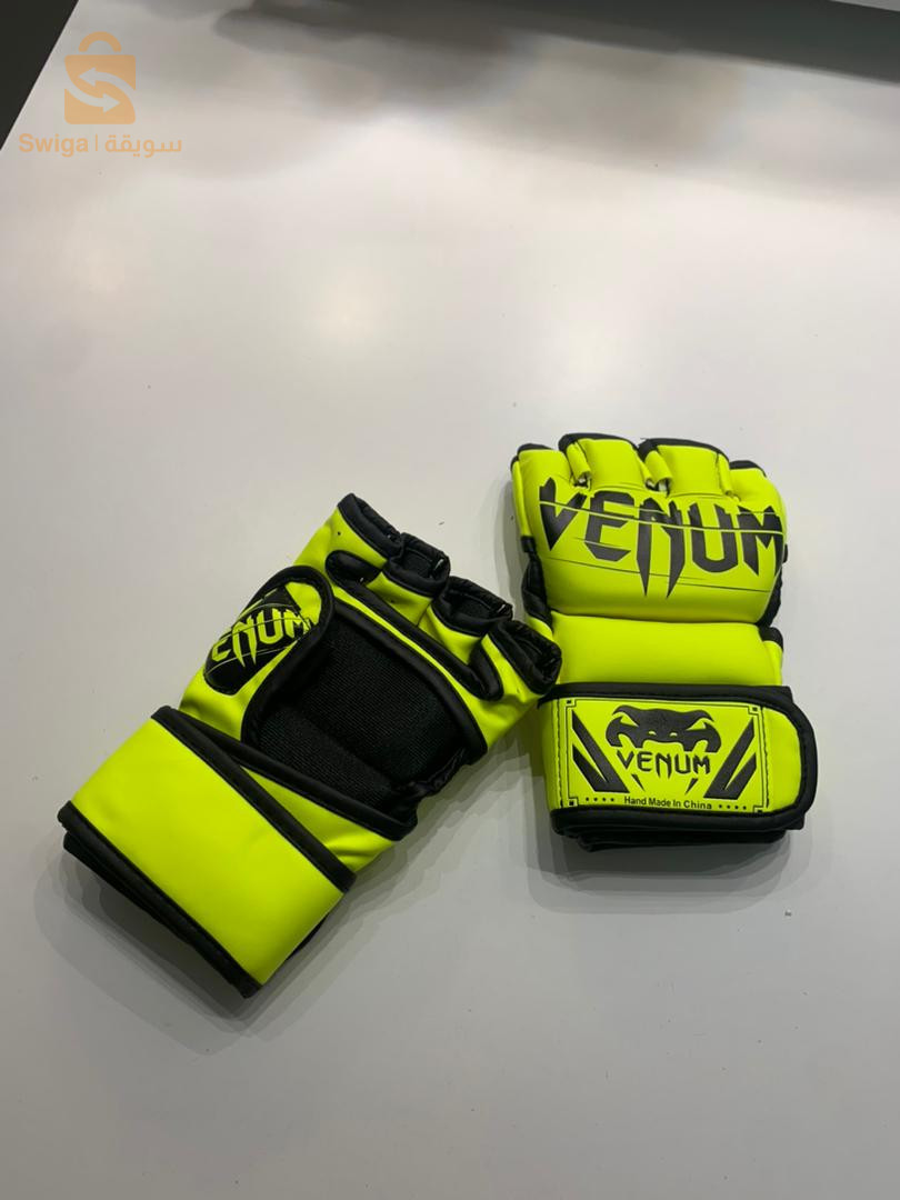 Gants de Boxe et MMA Demi-Doigts de Haute Qualité – قفازات🥊 البوكس