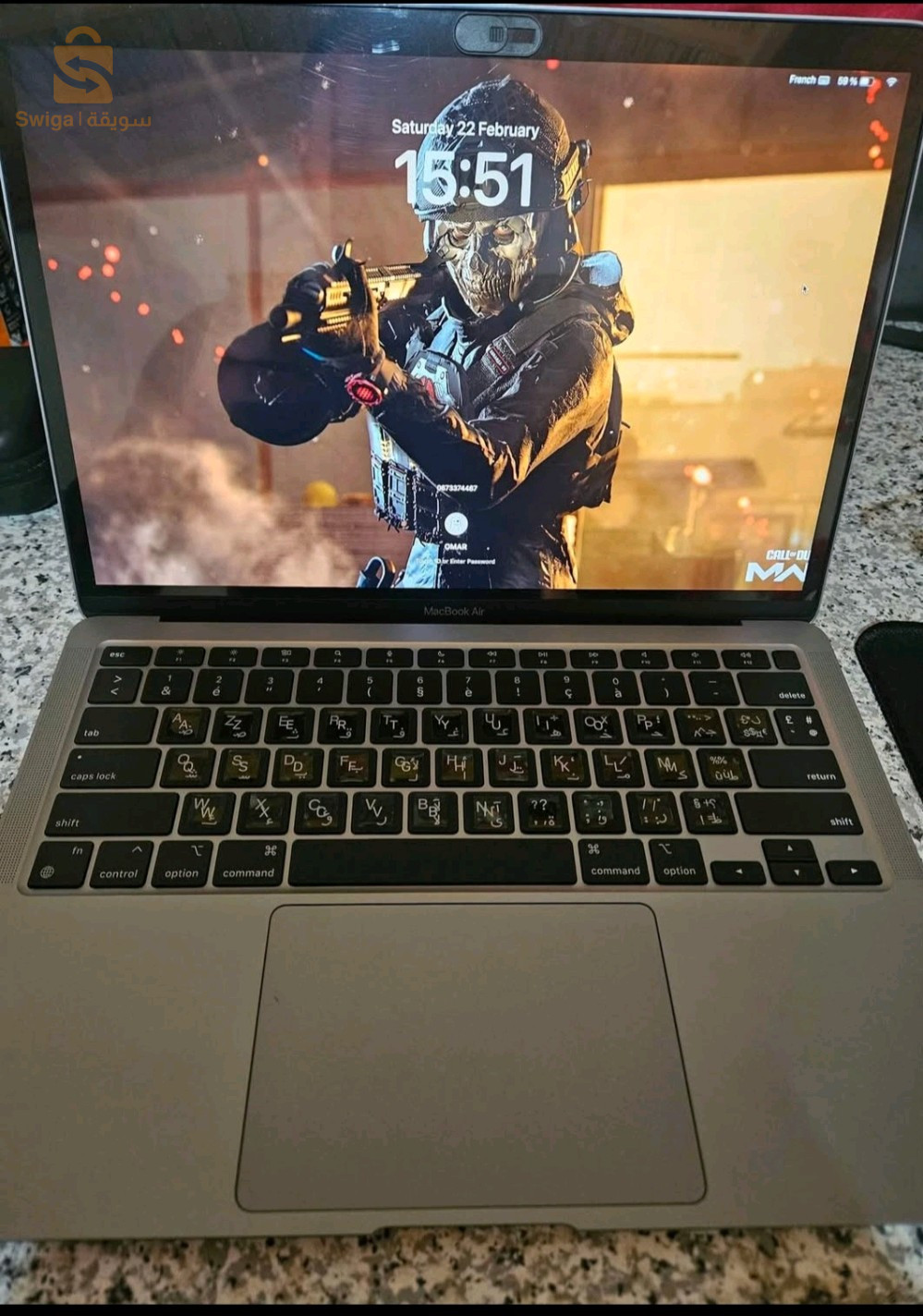 macboock air 2020 m1 256/8