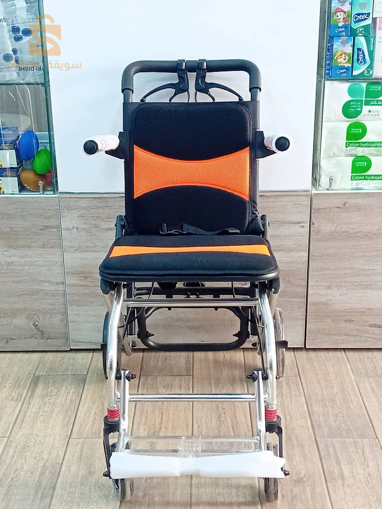 CHAISE DE TRANSFERT كرسي متحرك قابل للطي