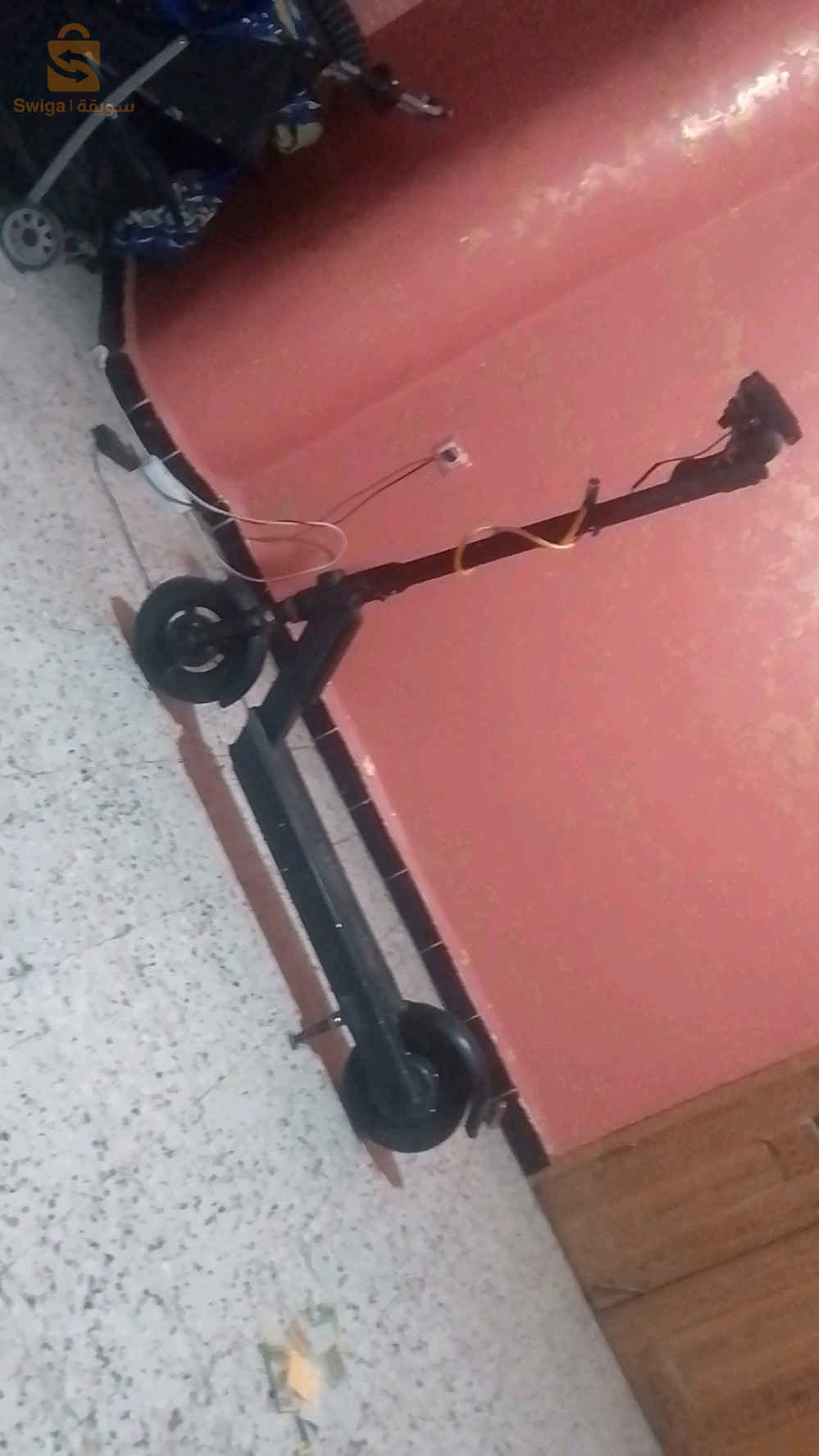 ترونتينات ربي يبارك 
vittes: 38km
Bartri: 25km 
poids: 100kg
motor: Airer 
chargour original
 éta: 10/9
prix: 5.5 milions
المكان; برج بوعريريج 
0796106816 ولا prv
ساوم مليح بصحتك