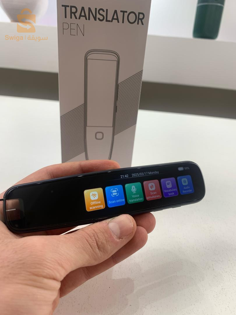 قلم يقرئ ويترجم  الى 134 لغة