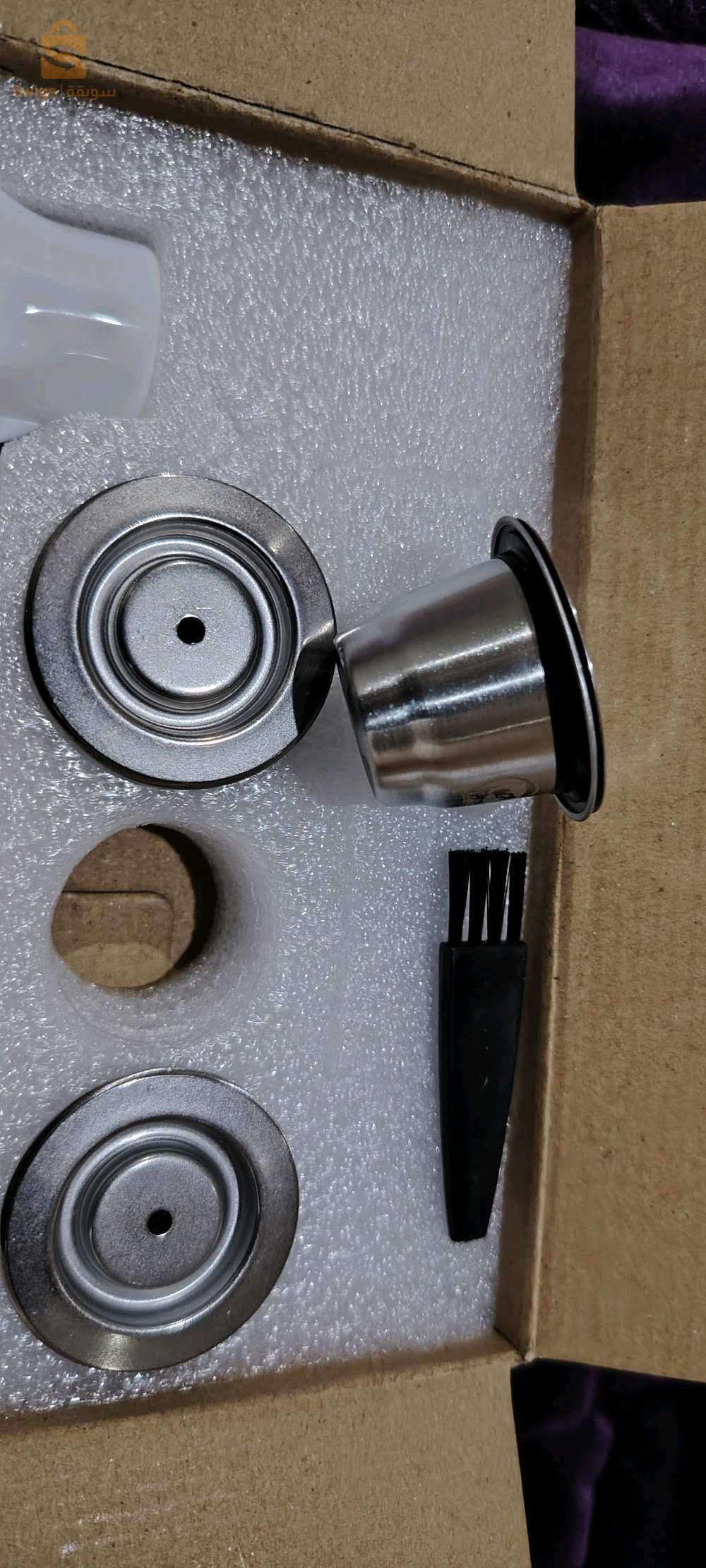 Capsules de café Nespresso réutilisables Tasse en acier inoxydable  rechargeables filtre de rempliss