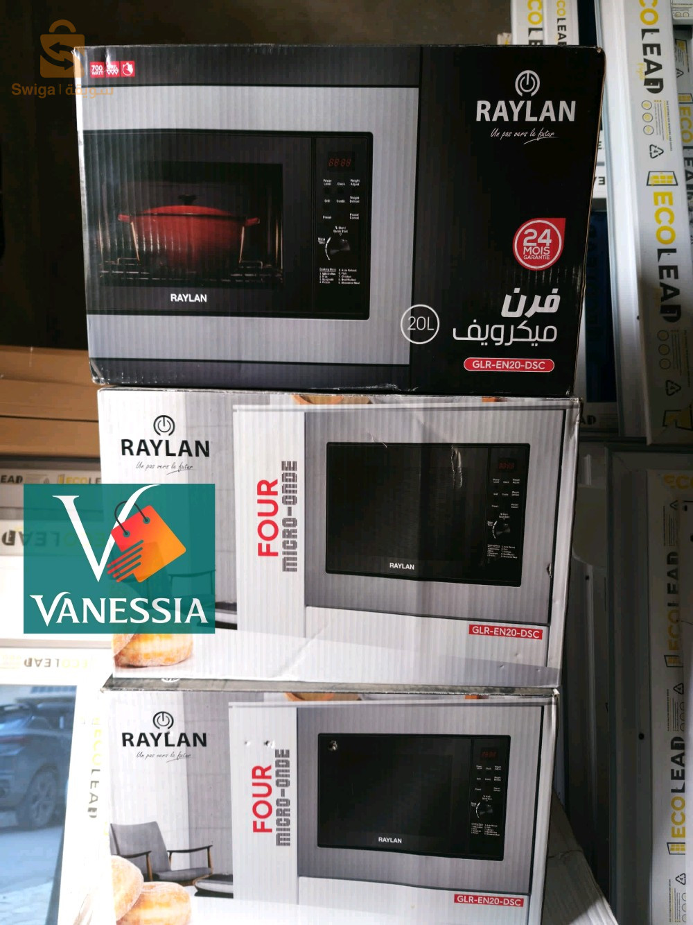 Micro-onde encastrable marque RAYLAN 20L (degital)