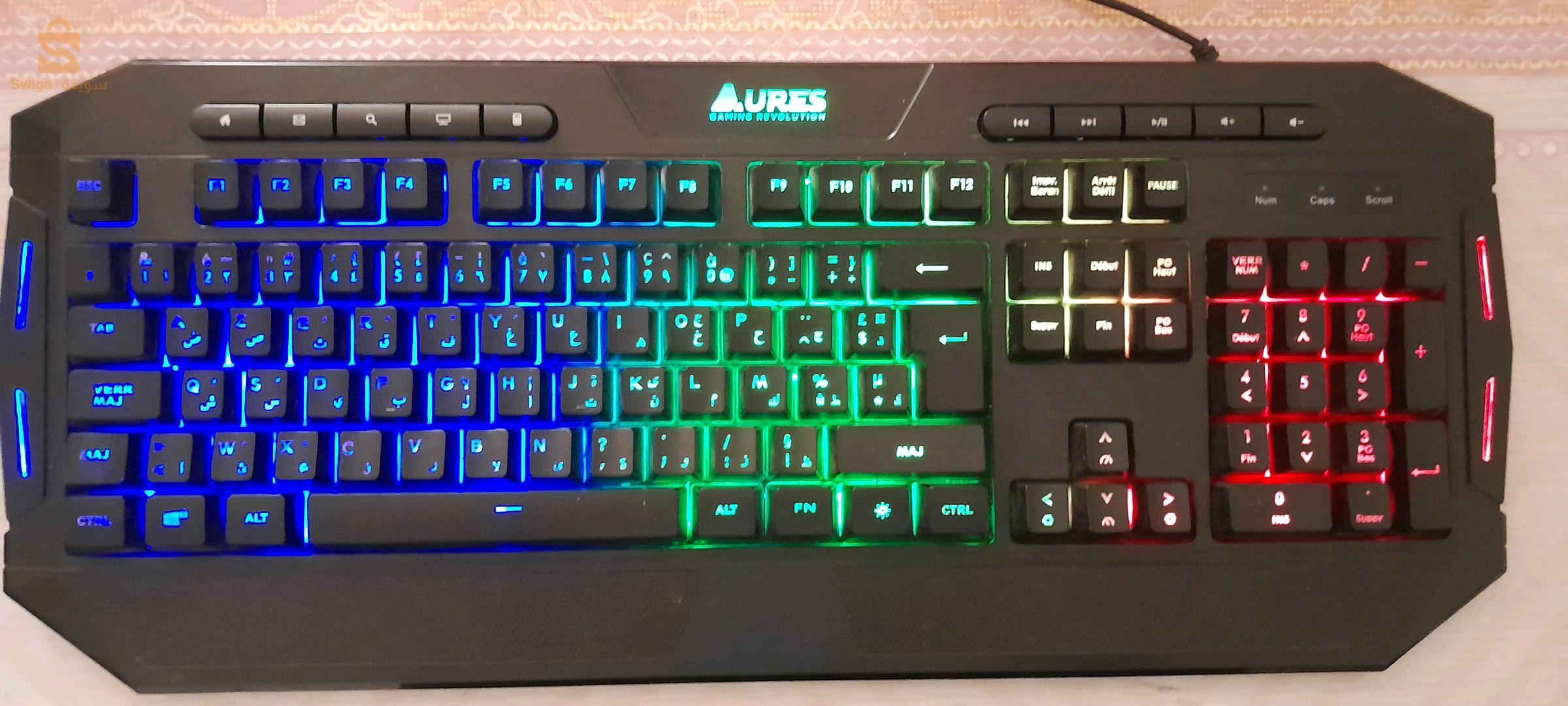 clavier gaming aures sc5