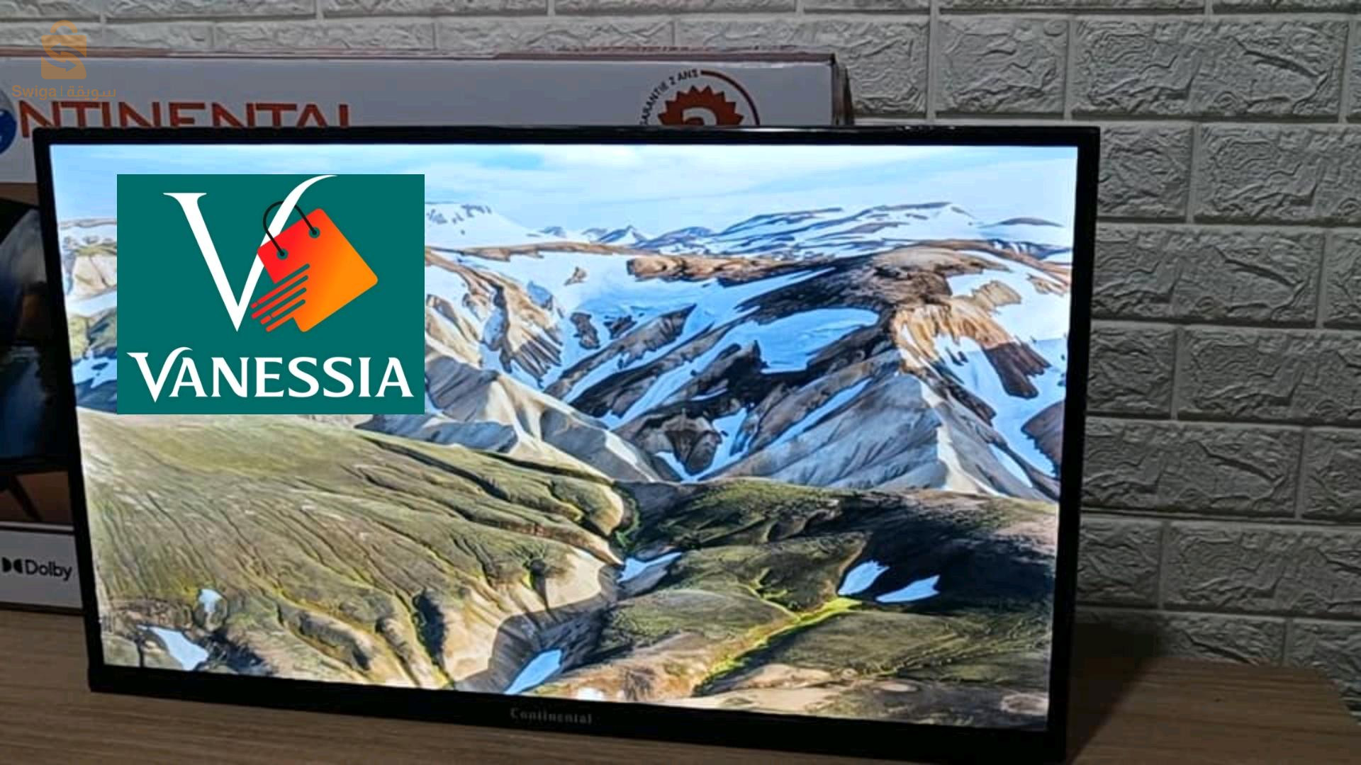 TV continental 32p smart+ démo intégrer+ support