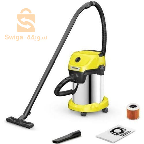 Aspirateur Multifonctions 19 L 1000W En Inox Karcher WD3 Premium
