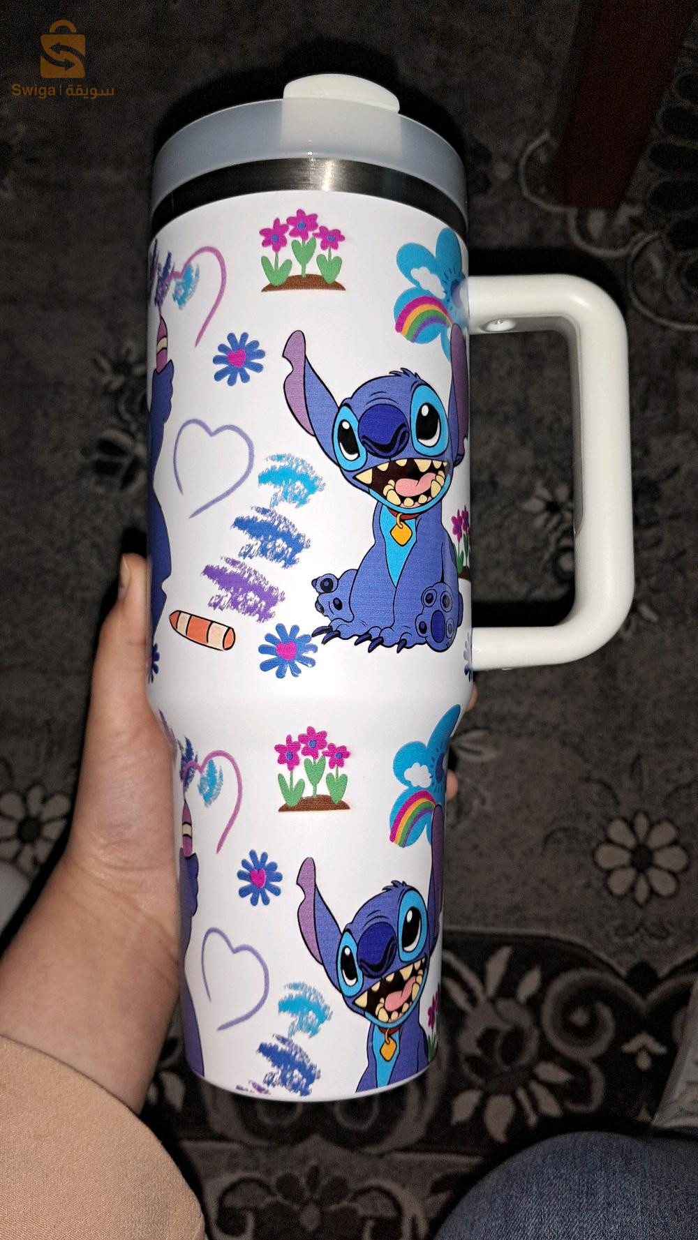 كوب حافظ للحرارة و للبرودة بسعة 1.2L