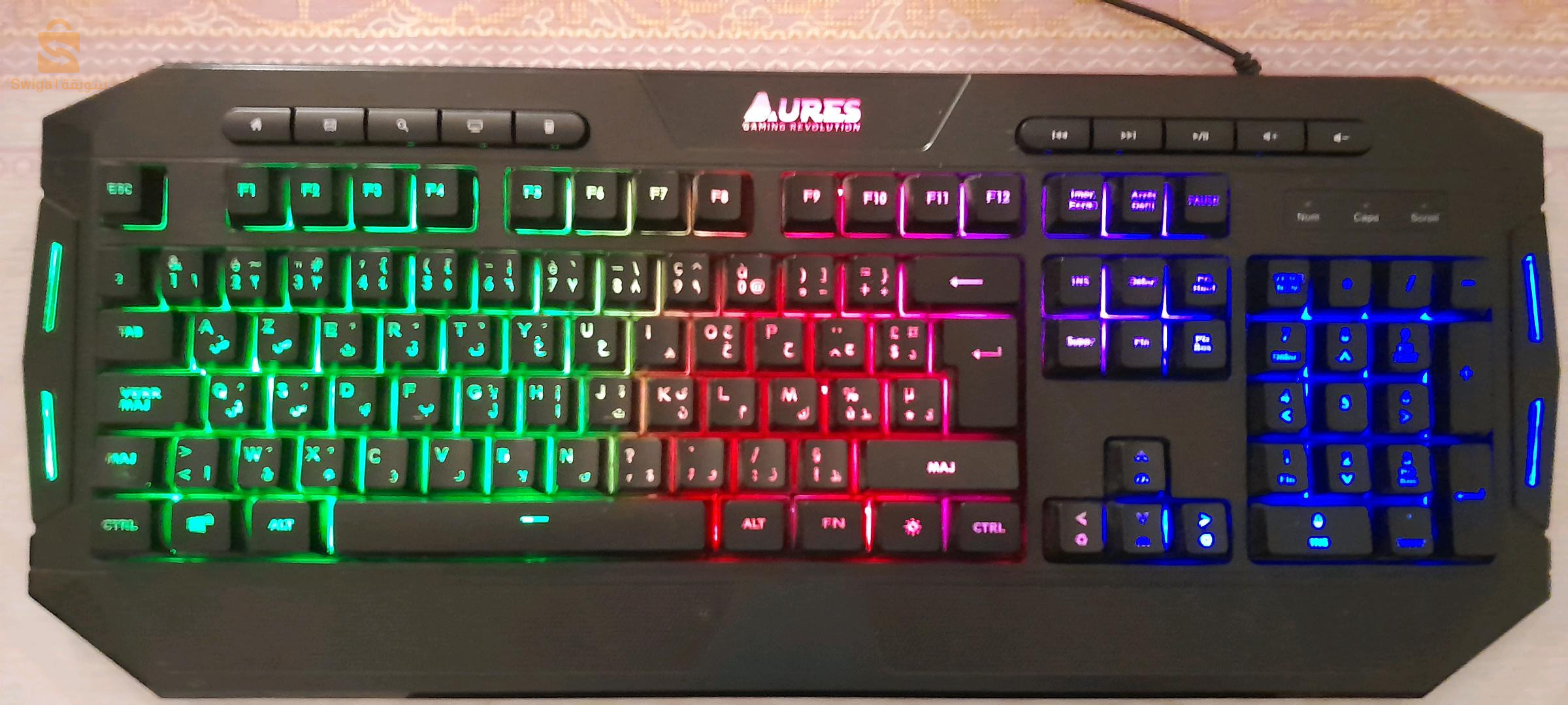 clavier gaming aures sc5