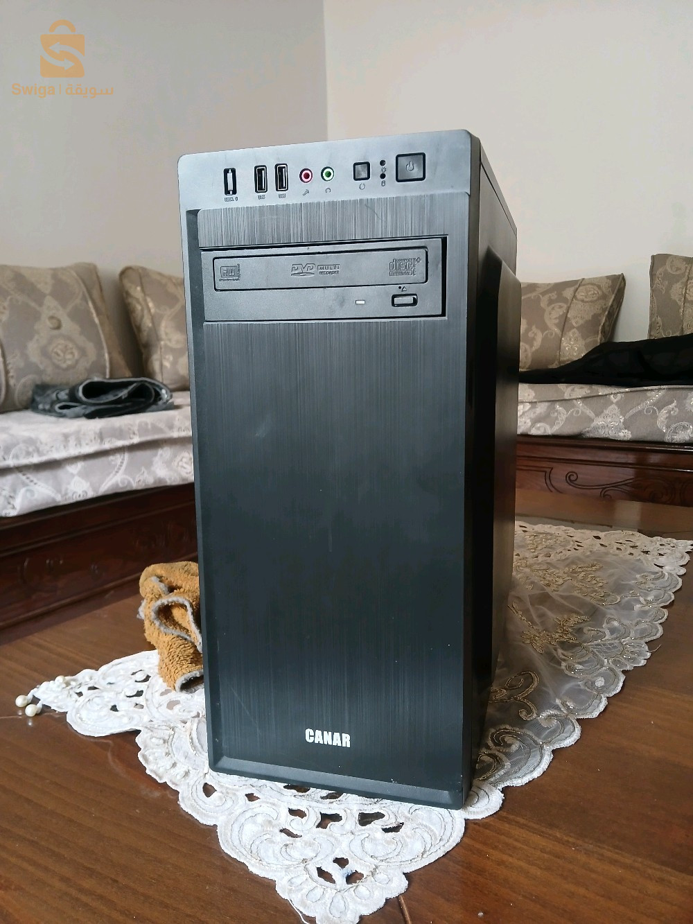 Bonjour je mets en vente un pc neuve complet composé de :
-/Un écran Philips 
-/un clavier Capsys 
-/une souris Capsys 

-/Unité (central)
/Windows 10 
/4Ram 
/2 usb a l'avant 
/6usb à l'arrière 
/1Port HDM
/1Port VGA
/1 entré câble wifi
Si quelqu'un est intéressé il me appel 0558267862
Ou 0555022449 .