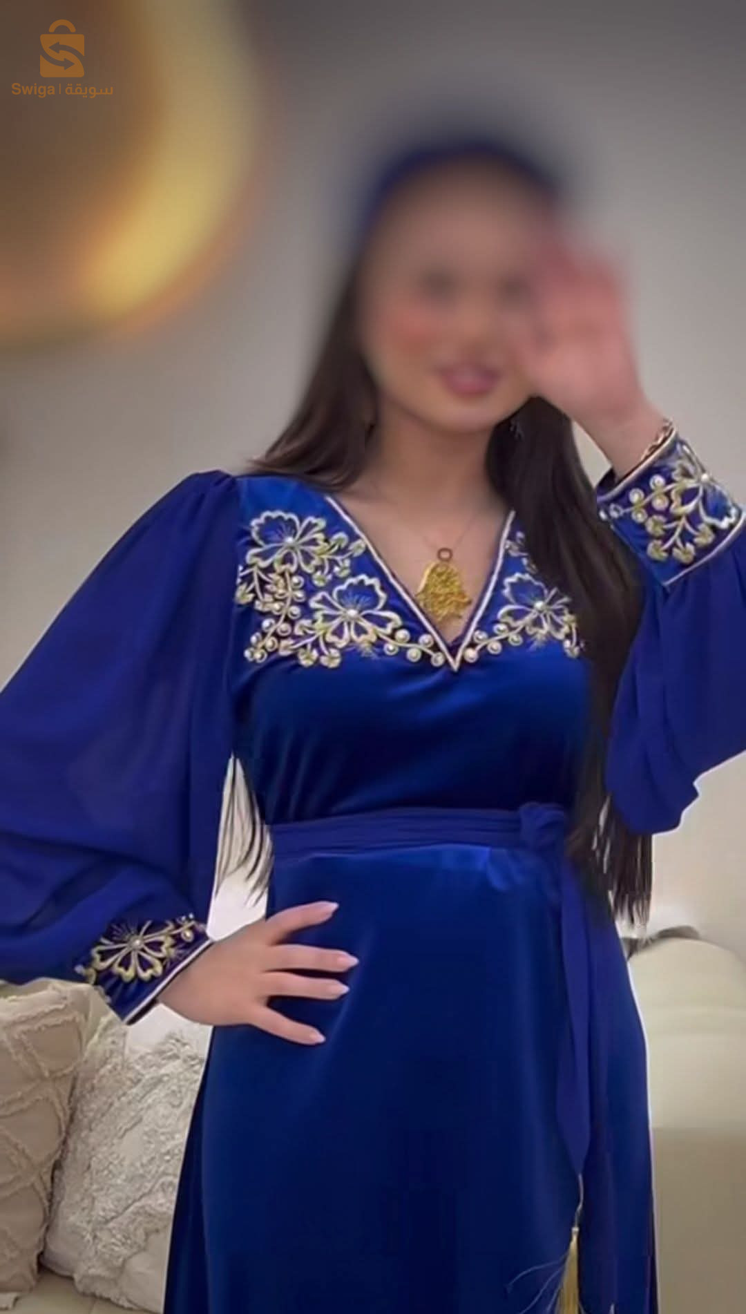 غوب عيادي هبااال في لبستها