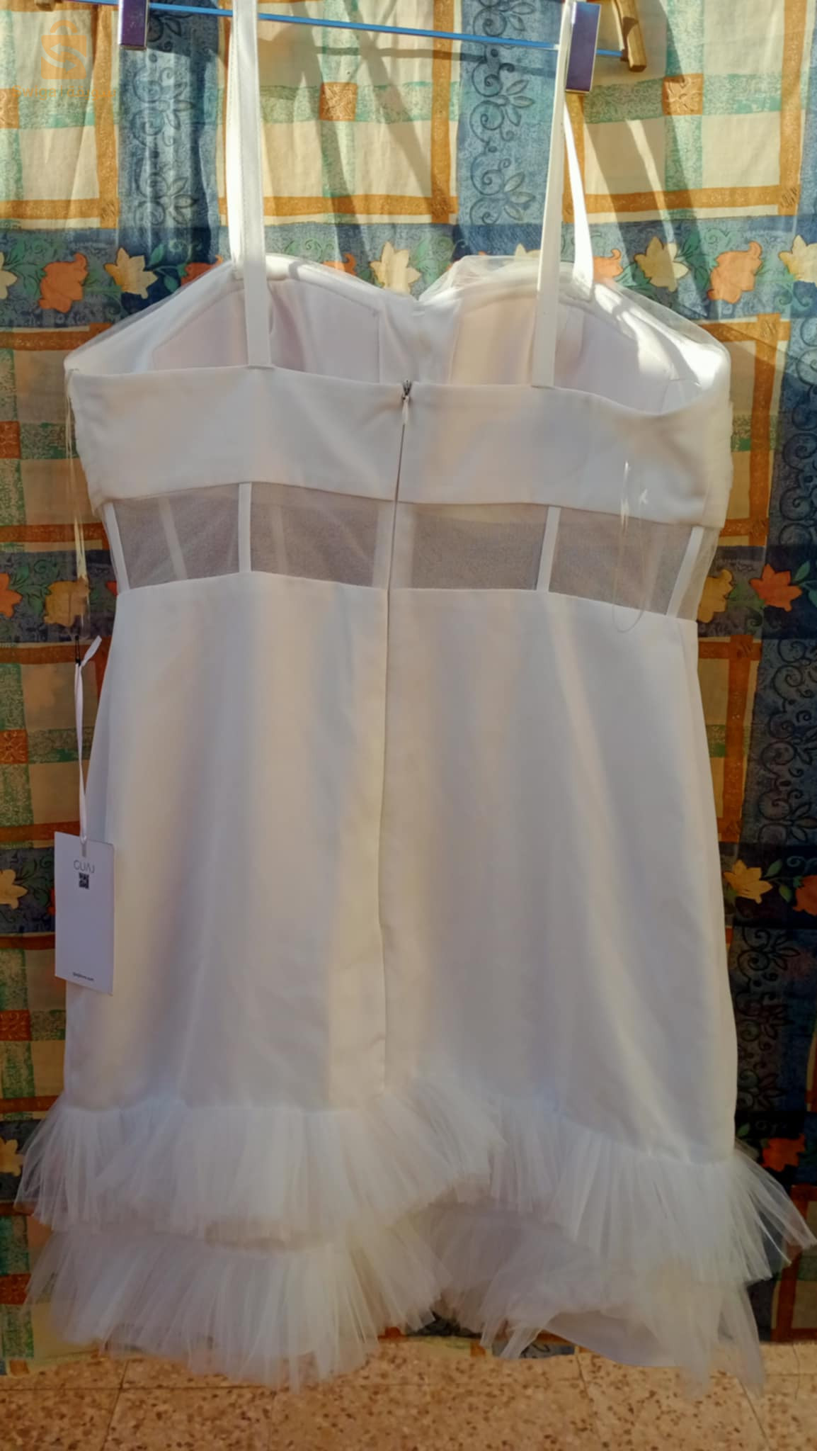 robe d'entrée blanche moderne