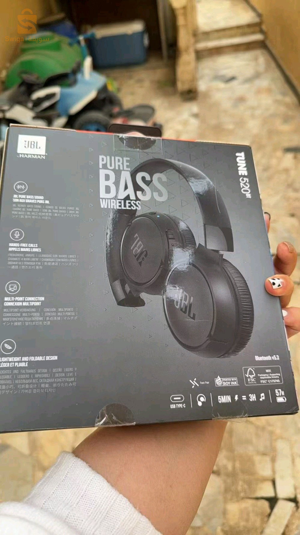 بيع سماعات tune 520bt JBL أصلية بالجملة