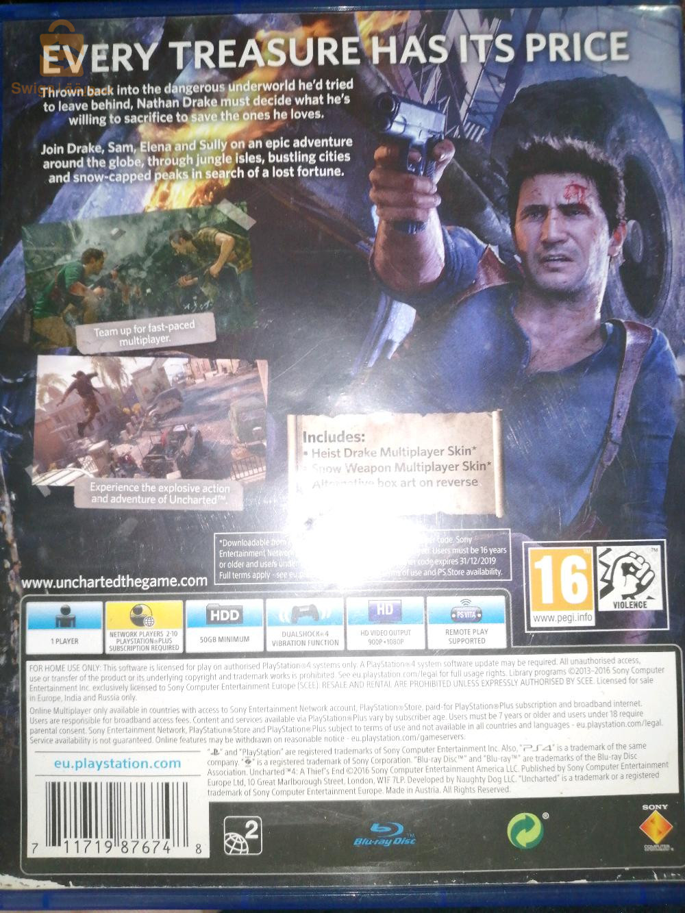 Uncharted 4 دار البيضاء