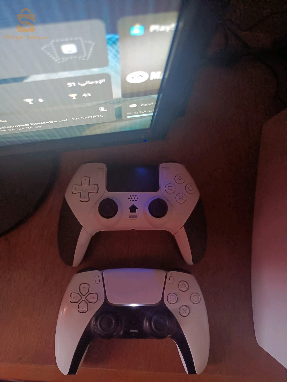 playstation 5 version CD m3aha manette copié w les câbles original sans boîte