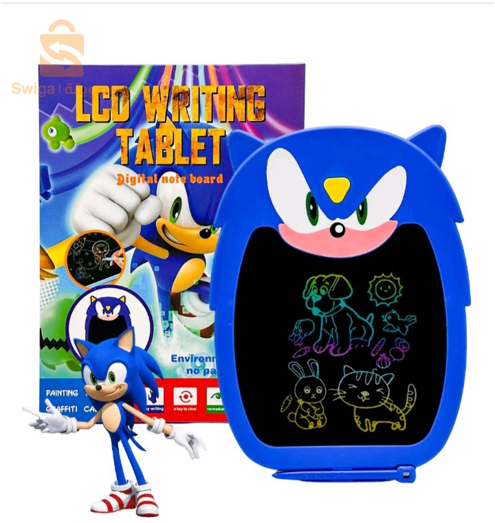 Tablet d’écriture LCD pour Enfants 12 Pouces Grand Model – Sonic