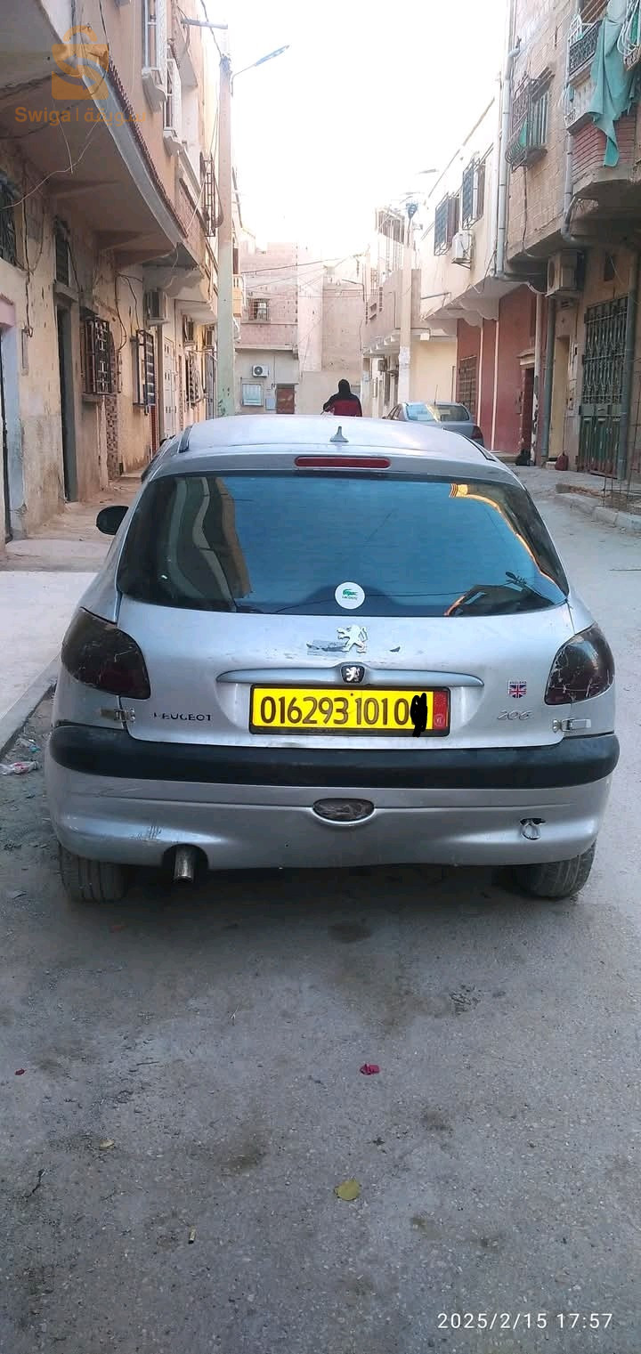 بيجو 206 2001 7 بسكرة