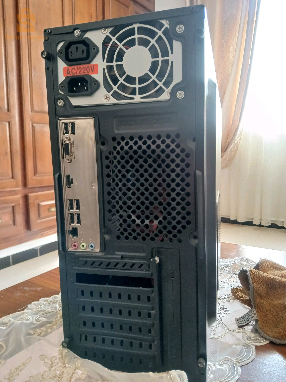 Bonjour je mets en vente un pc neuve complet composé de :
-/Un écran Philips 
-/un clavier Capsys 
-/une souris Capsys 

-/Unité (central)
/Windows 10 
/4Ram 
/2 usb a l'avant 
/6usb à l'arrière 
/1Port HDM
/1Port VGA
/1 entré câble wifi
Si quelqu'un est intéressé il me appel 0558267862
Ou 0555022449 .