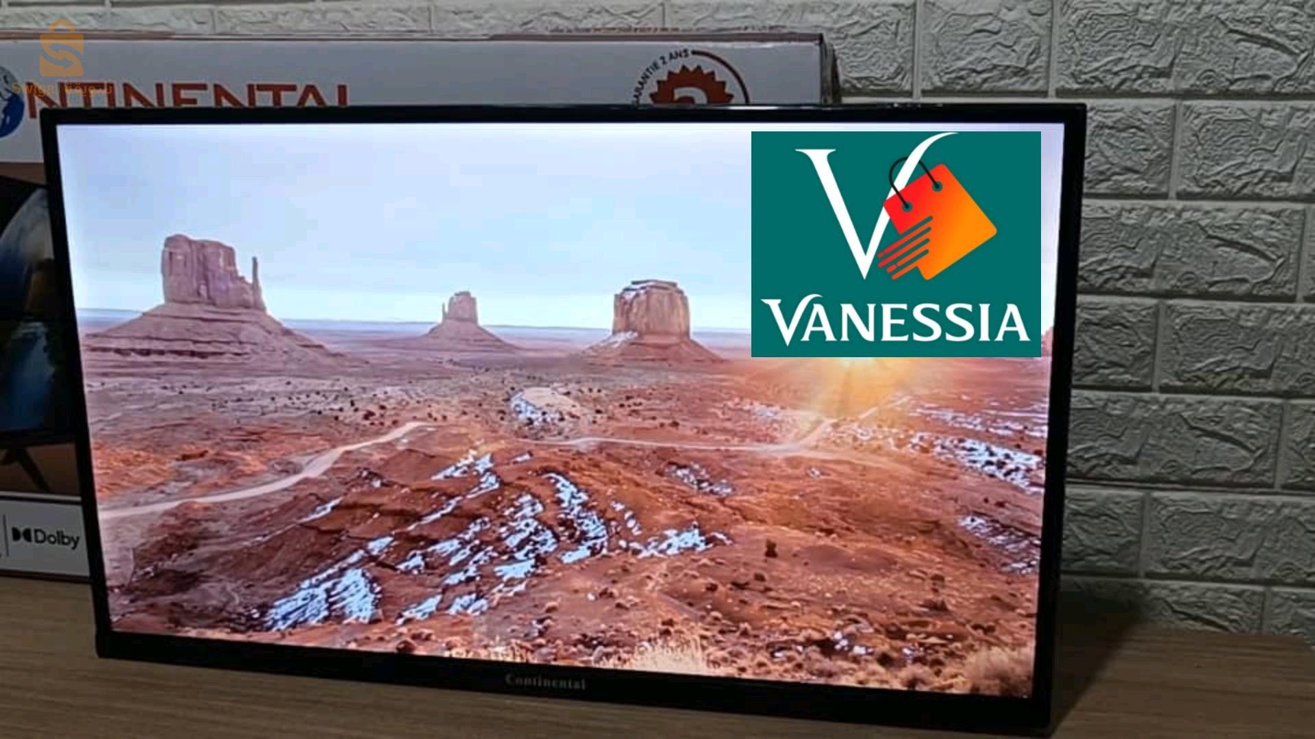 TV continental 32p smart+ démo intégrer+ support