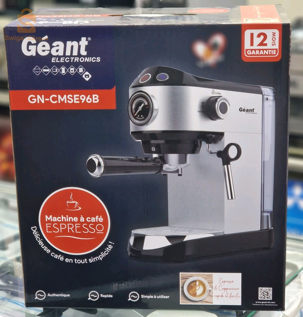 cafetière GN-CMSE96B Géant  poudre تحب تشرب القهوة مور الفطور هذه الآلة هي الخيار الأمثل ليك من Là marque géant 🤩👌