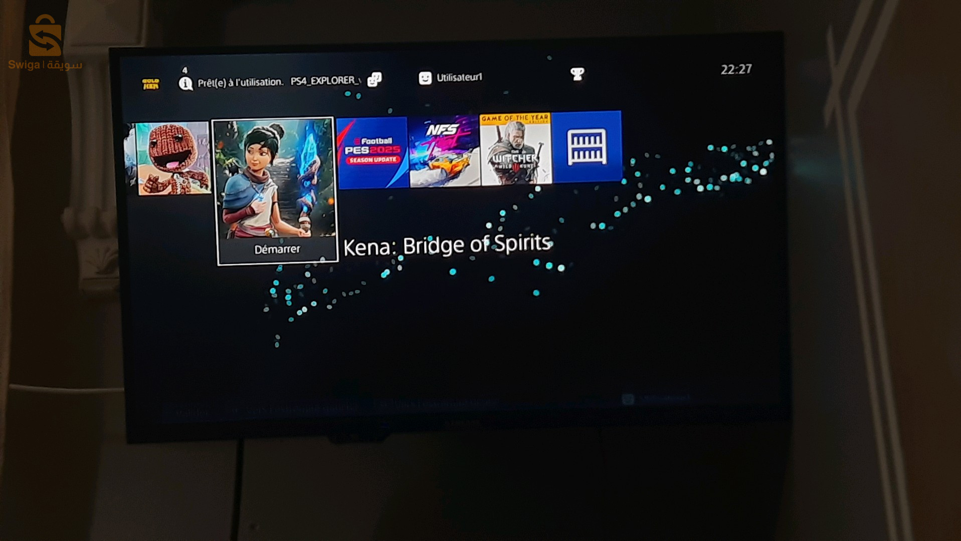 ps4 Pro Flashé 1T 
première main