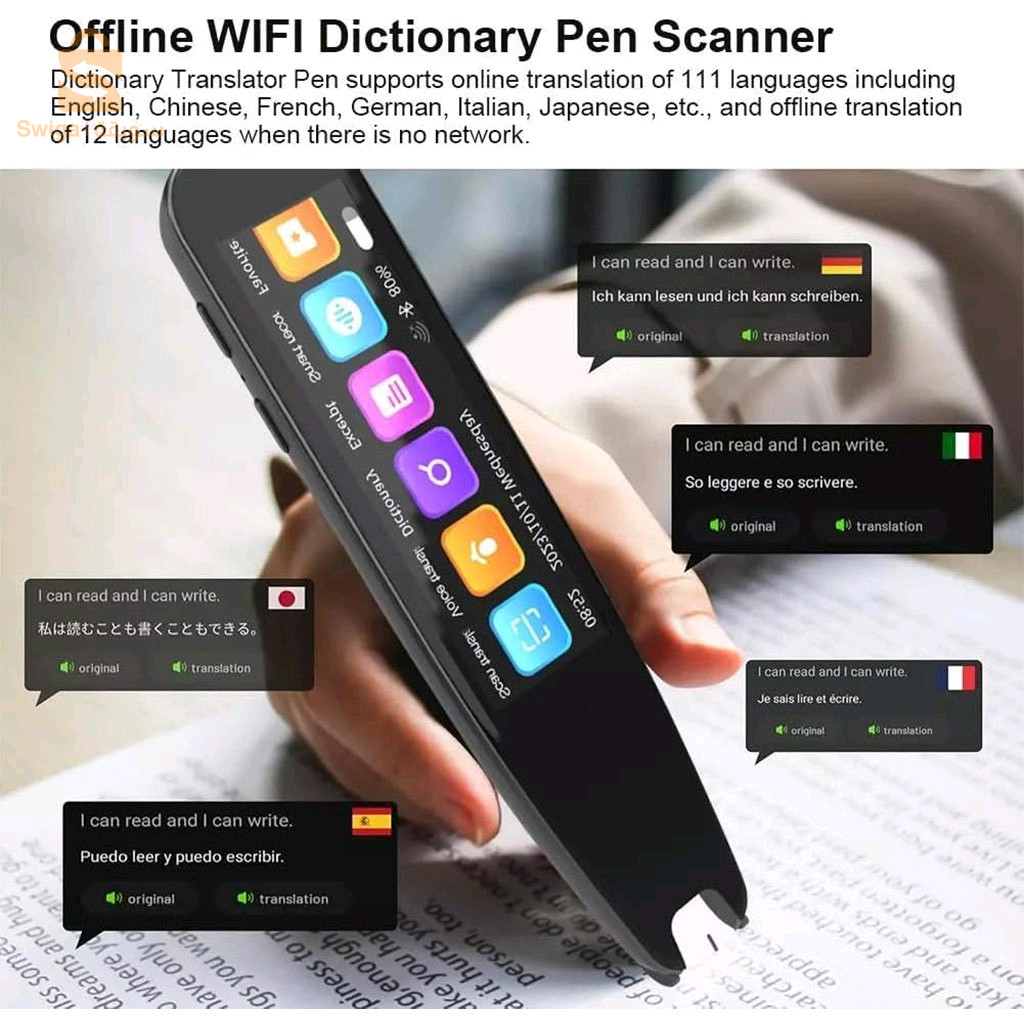 قلم يقرئ ويترجم  الى 134 لغة