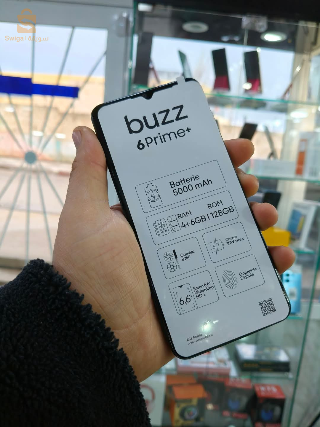 ACE buzz 6 prime+ plus smartphone