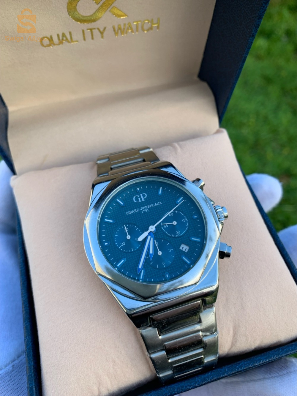 ساعة فخمة من الماركة المفقودة gerrard peregaux