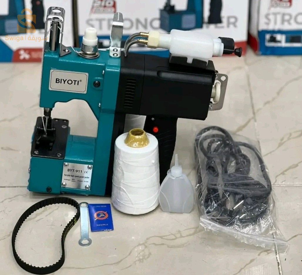 آلة خياطة الأكياس بالبطارية