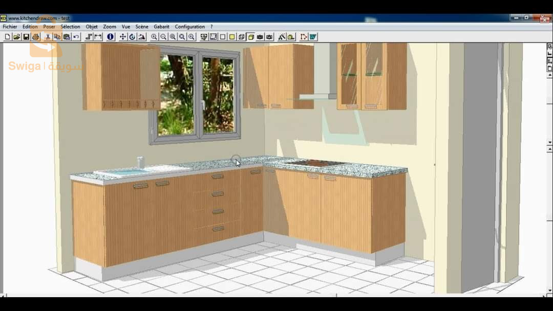 kitchen draw tous les versions