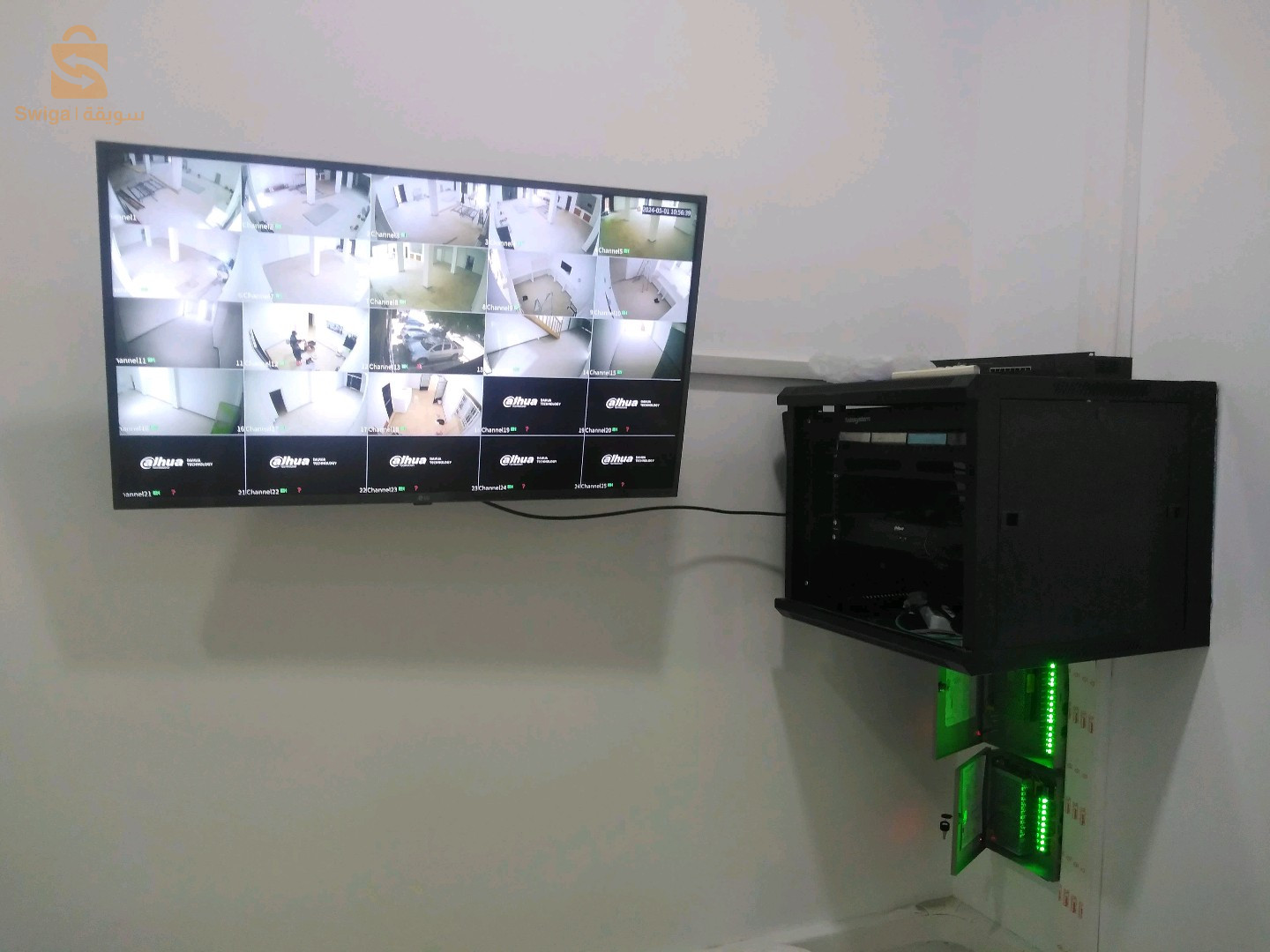 installation informatique et caméra de surveillance