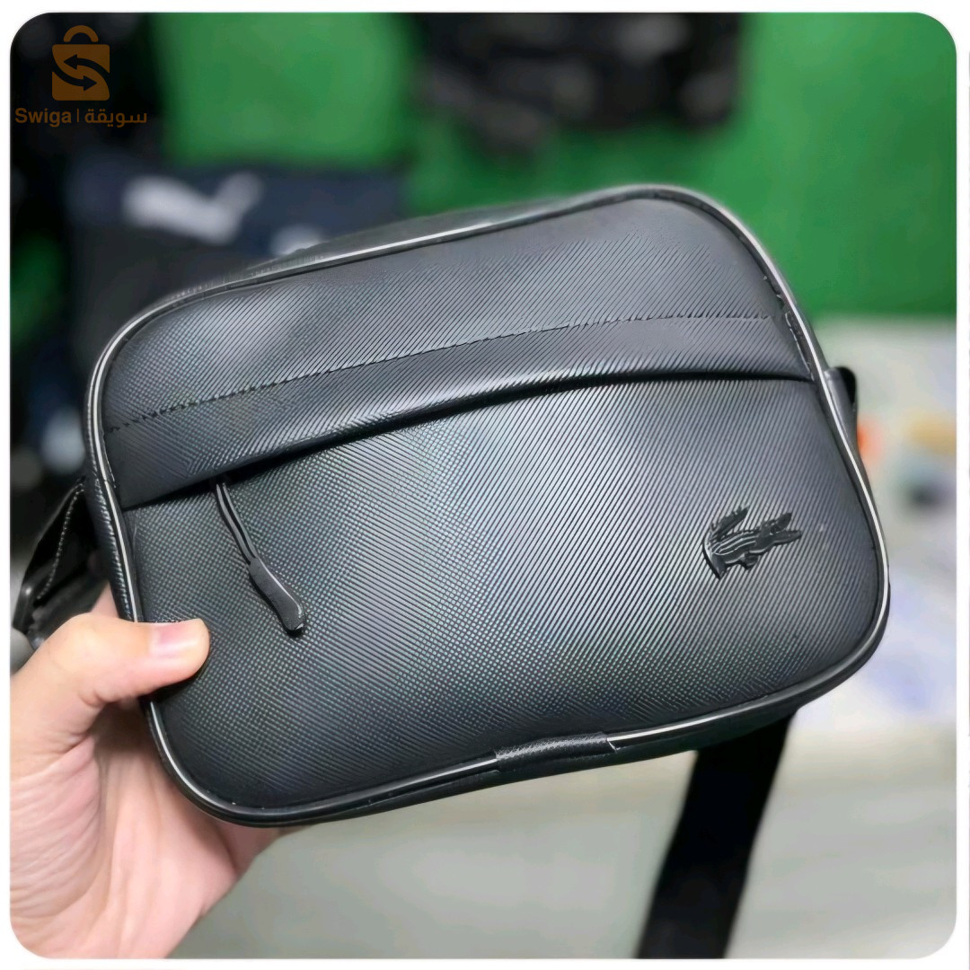 sacoche Lacoste noire