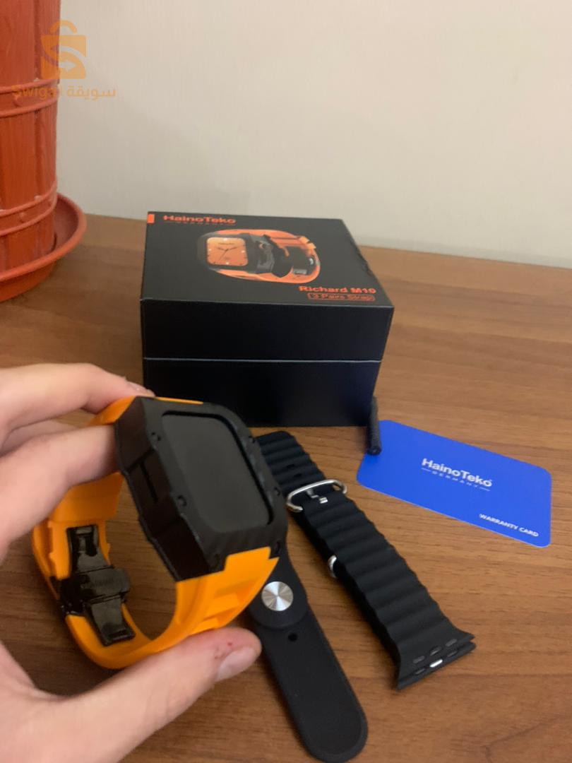 Haino Teko Germany Richard M10 avec chargeur sans fil 2 paires de bracelets