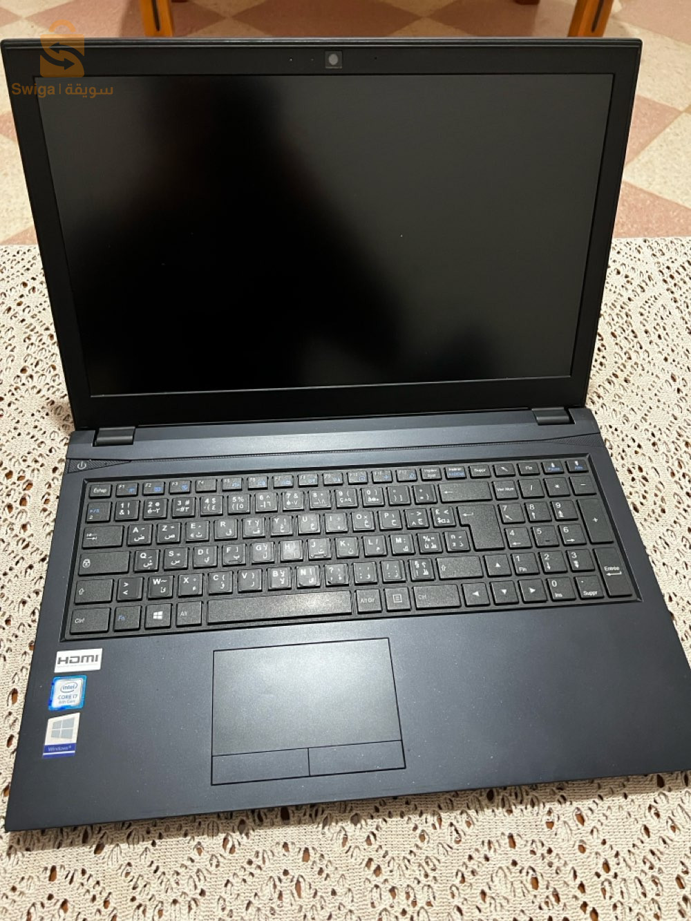 pc laptop haier i7 : 8550 u 4ghzstockage : 1 TORAM : 8gb resolution : 1080 p full hd