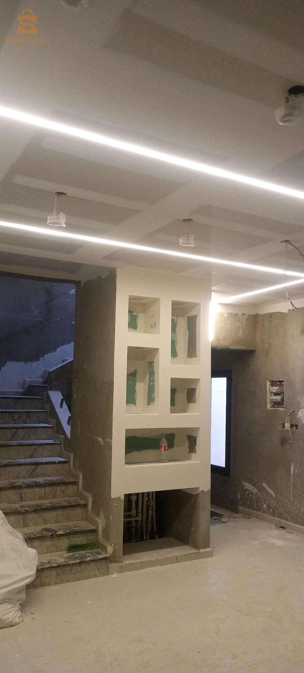 شركة bn deco  اسقف معلقة كهرباء صباغة نجارة ...