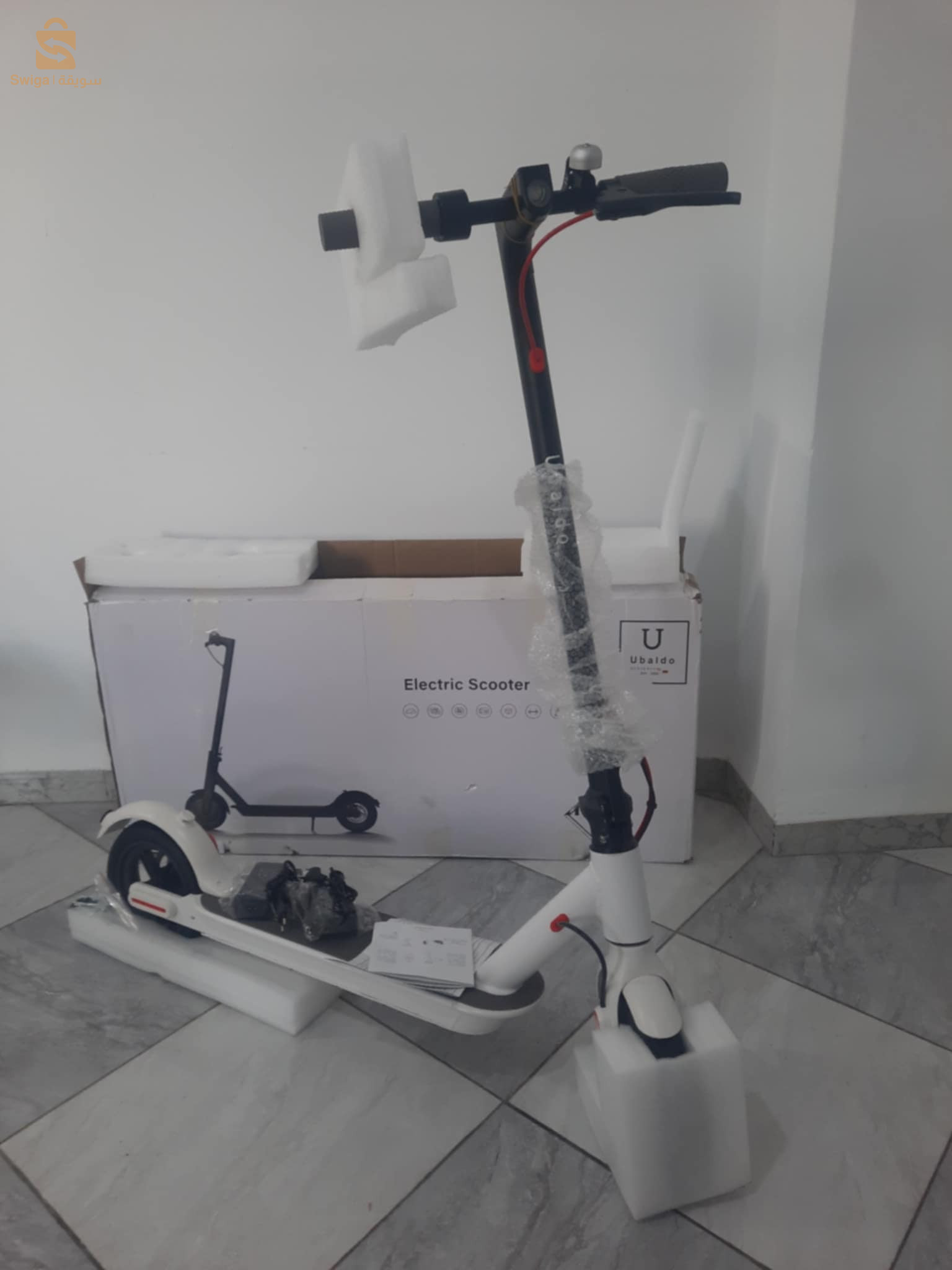trottinette électrique ubaldo سكوتر كهربائي