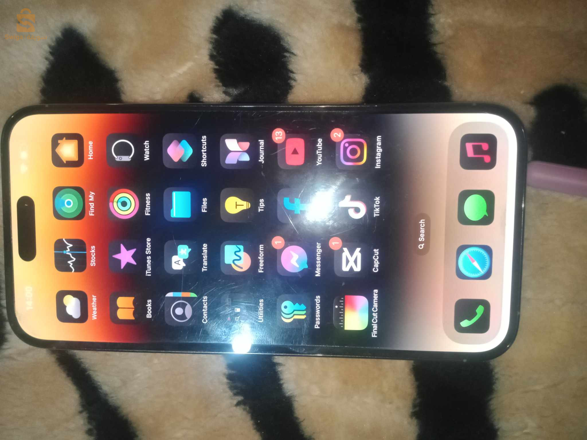 هاتف آيفون 14 promax  esim سلعة تاع ماريكان