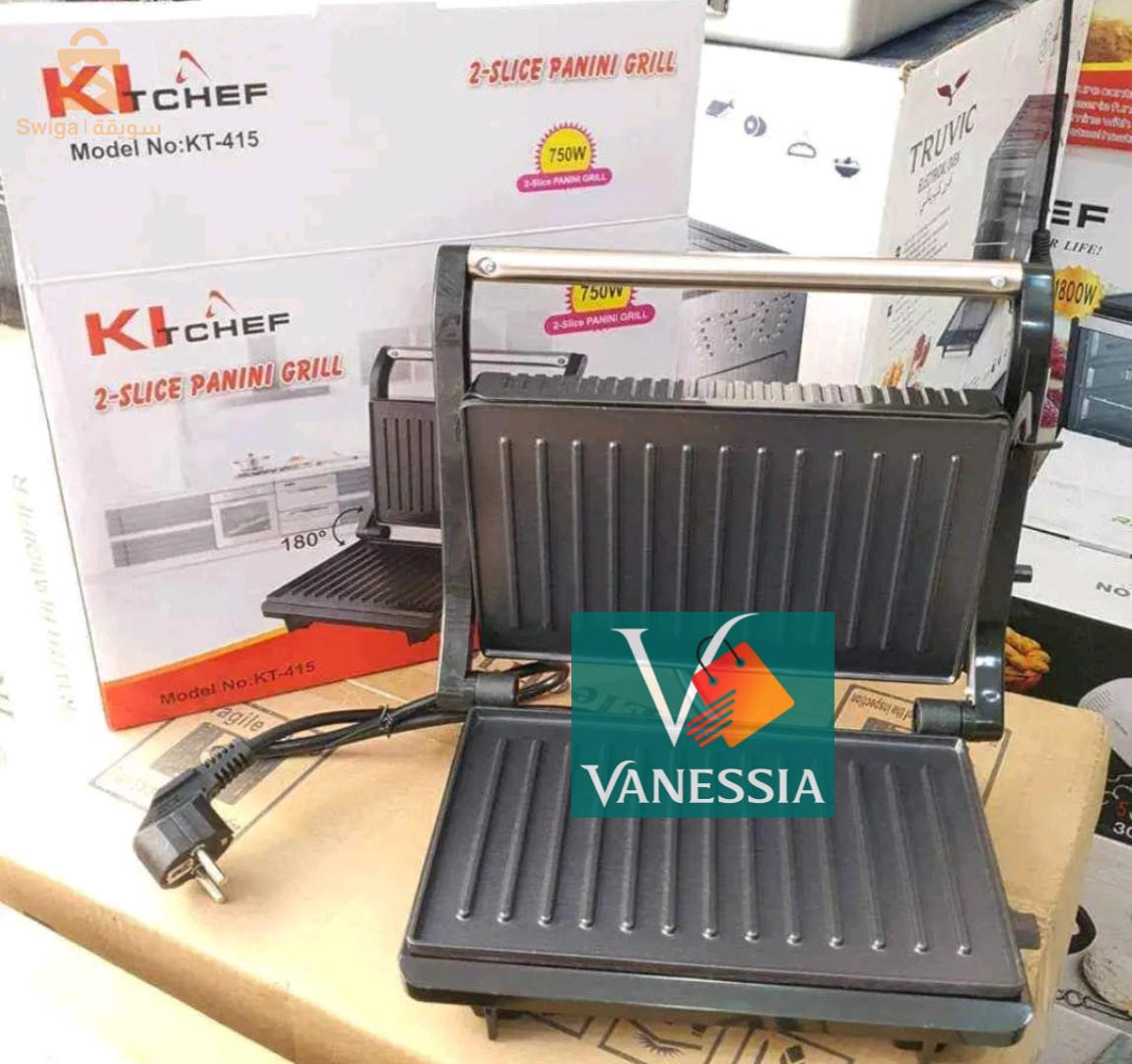 Panineuse marque kitchef 750w