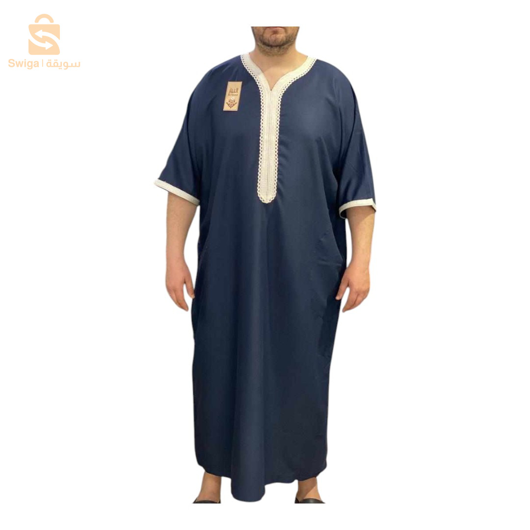 عباية مغربية للرجال تيسي كتان