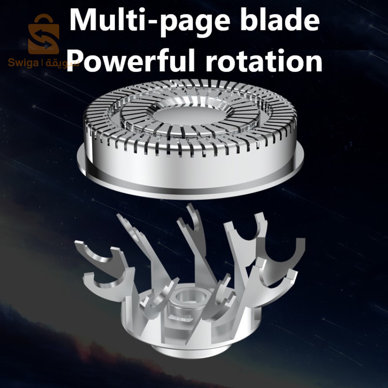 Mini rasoir professionnel étanche rechargeable HW-T8 en acier