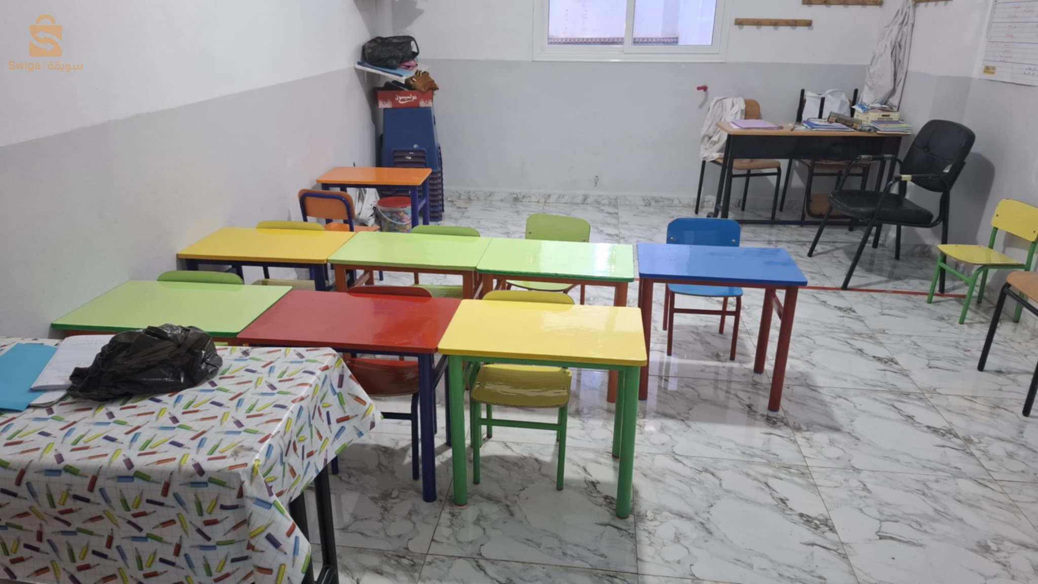 vente tables scolaire بيع طاولات مدرسية