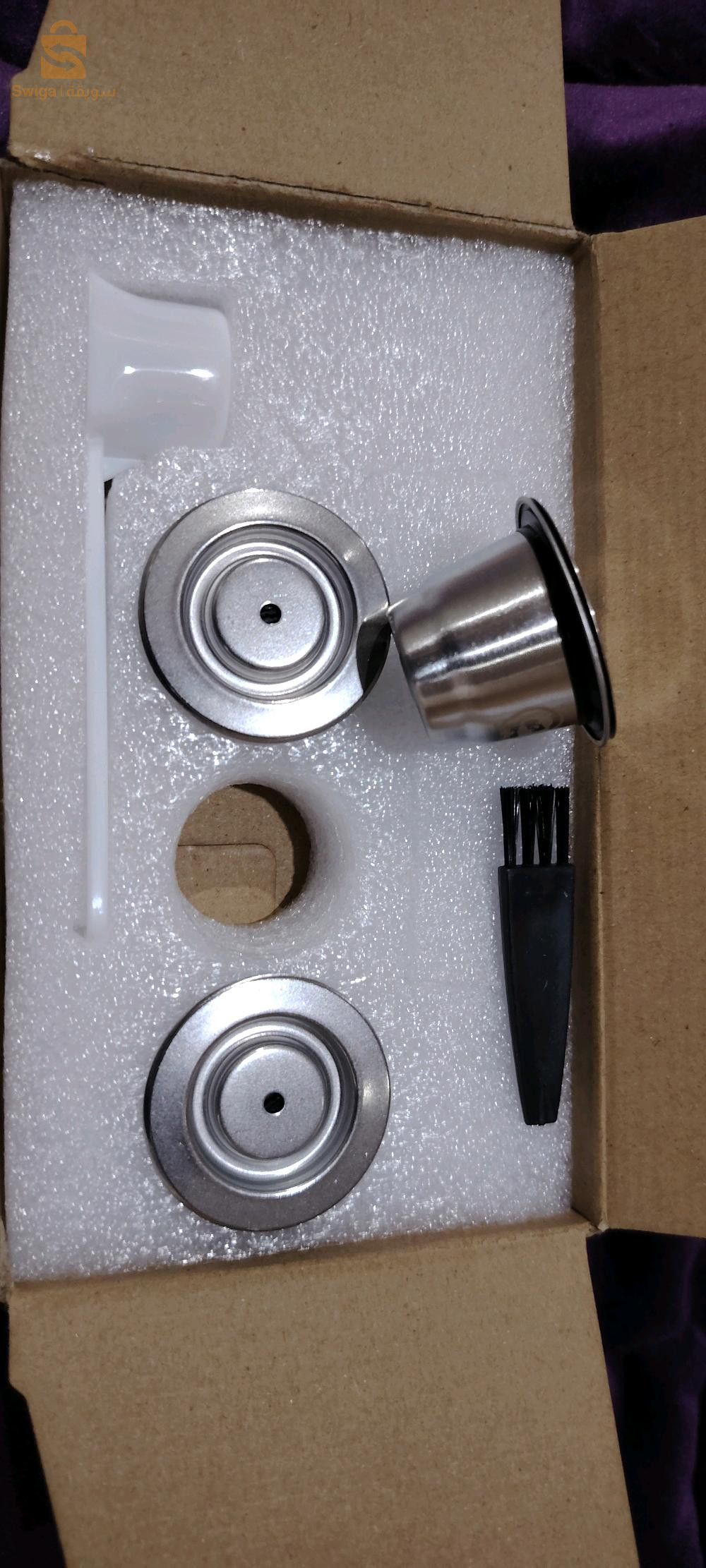 Capsules de café Nespresso réutilisables Tasse en acier inoxydable  rechargeables filtre de rempliss