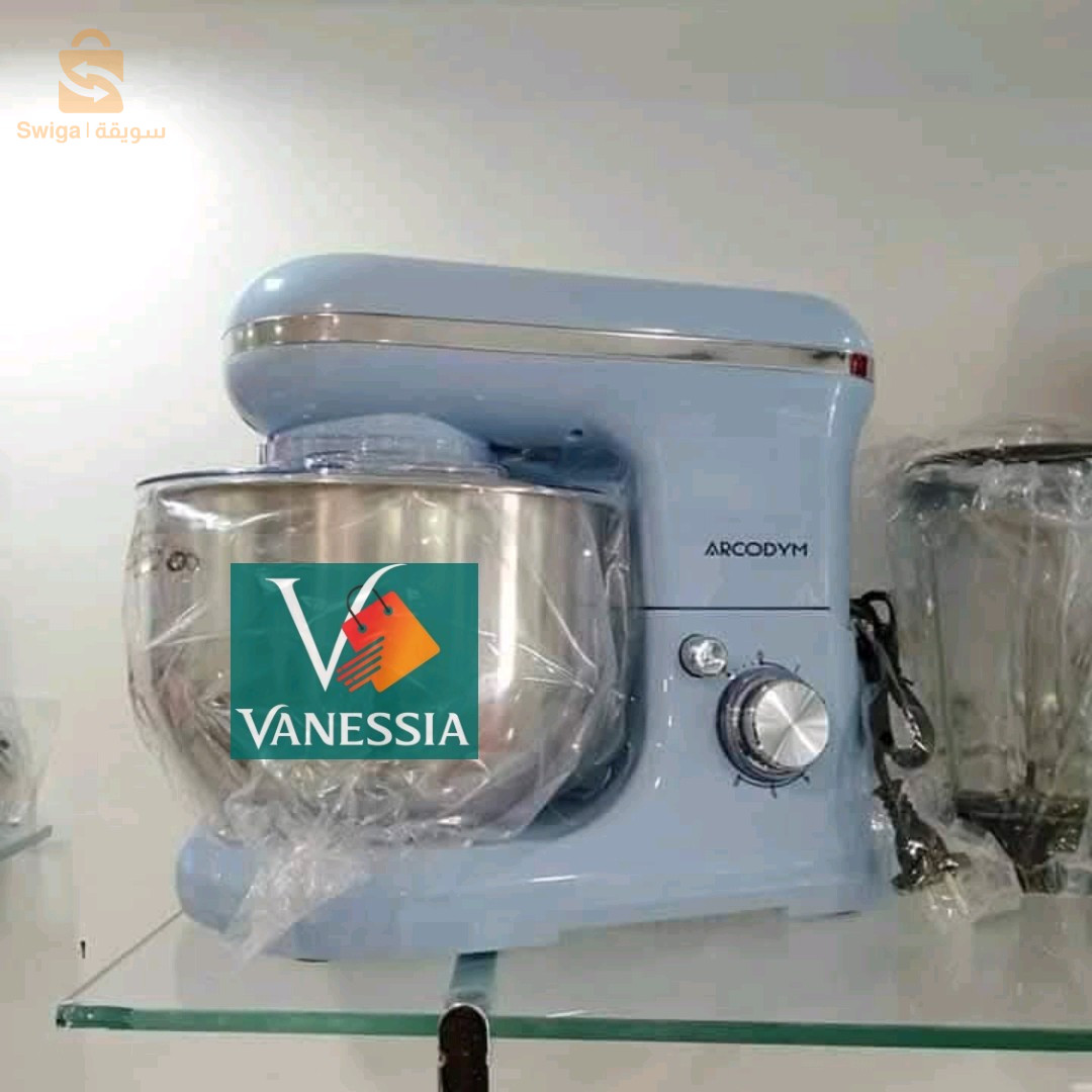 Pétrin arcodym 5L
 
✅Garantie : 12 MOIS
✅Capacité : 5 L / 3kg
✅ Puissance : 1200W
✅06 vitesses
✅ Inoxydable
✅ Avec les accessoires en inox
✅ Couleur rose et vert et bleu