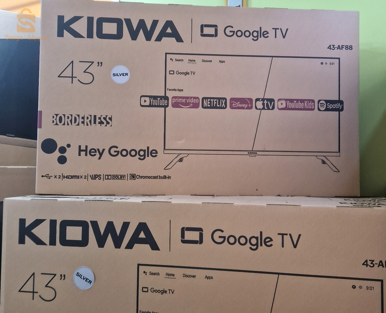 Tv Kiowa 43p Smart Google tv