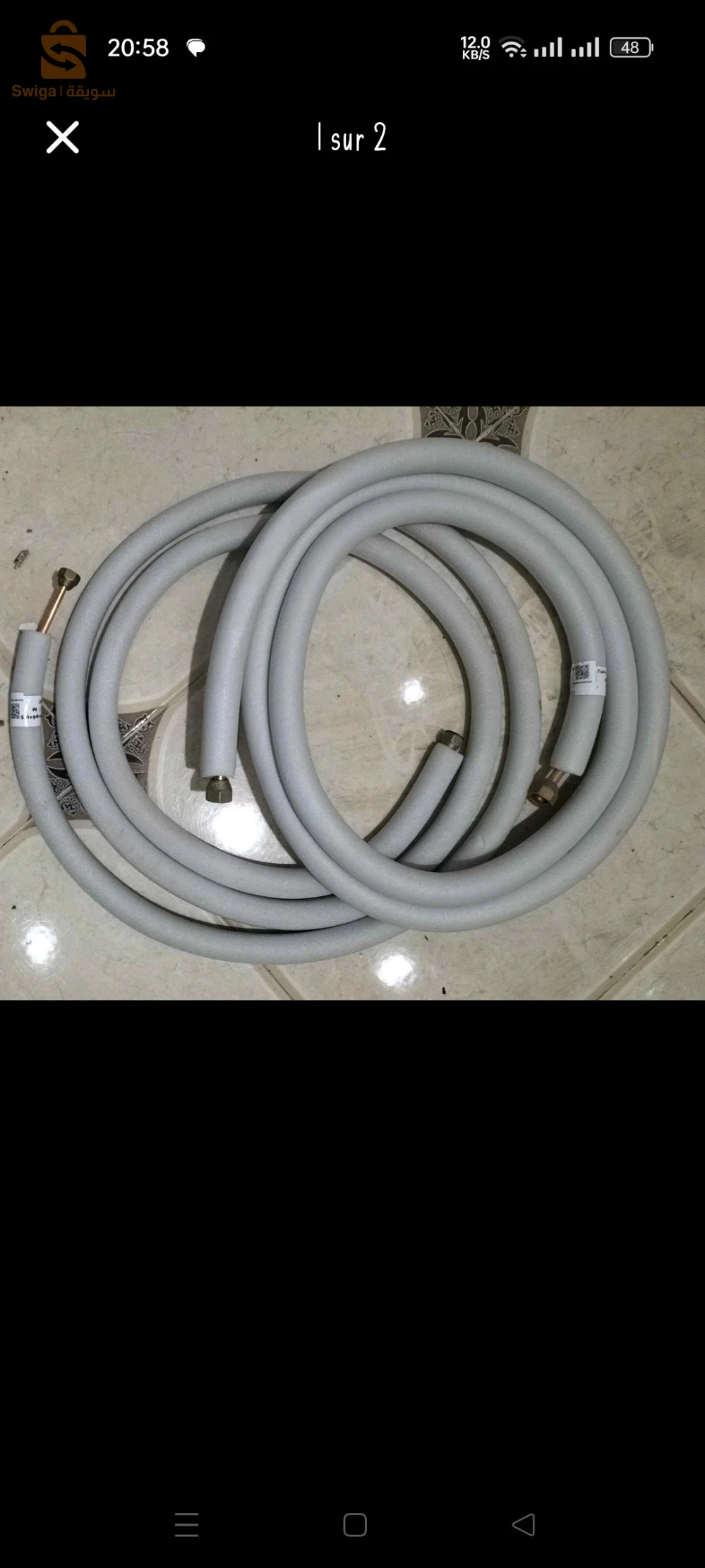 Tube cuivre climatiseur 9¢