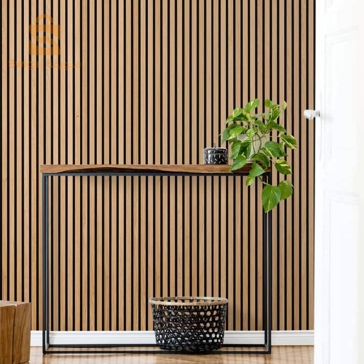 panneaux claustra décoration acoustique flexible en bois mdf