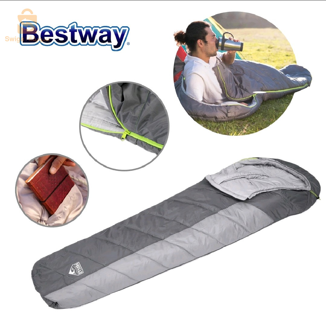 68104 Bestway sac de couchage pavillo hiberhide 0 moin ( 17-4C ) 230x91cm 
كيس نوم بيست واي بافيللو هيبرهايد 68104، 0 أقل (17-4C) 230×91 سم
