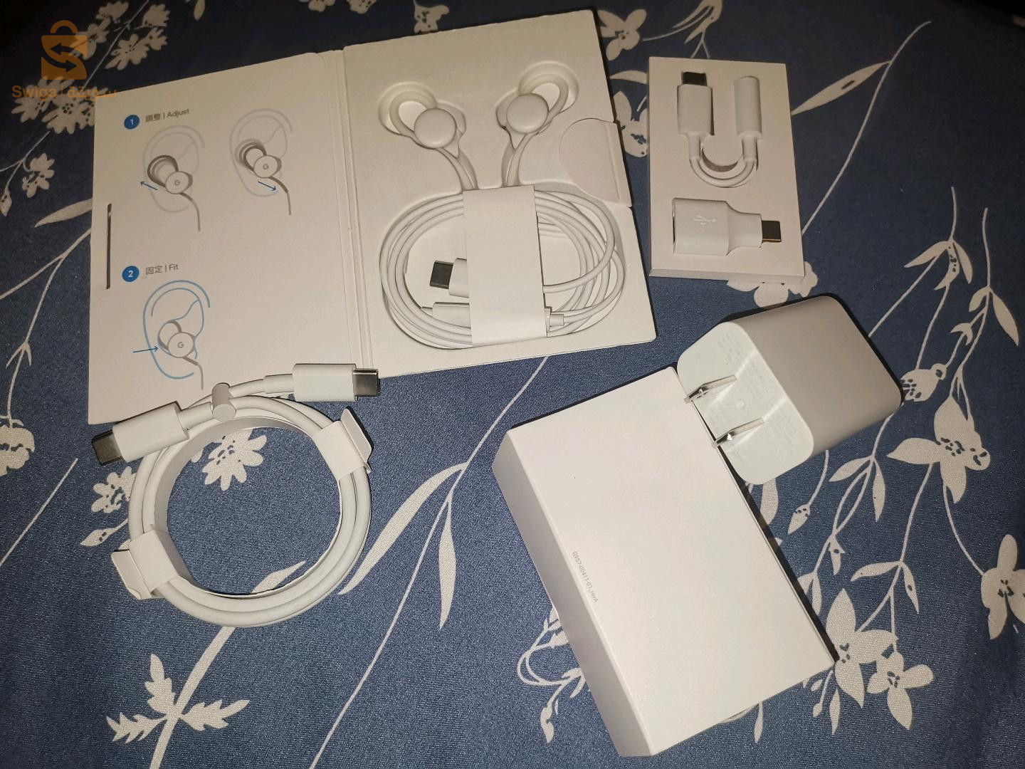 Pack accessoires original récupéré Google Pixel 3 XL