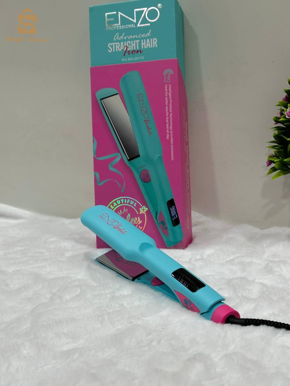 Lisseur Barbees Céramique 980f En-20172 De ENZO🇮🇹 PROFESSIONAL