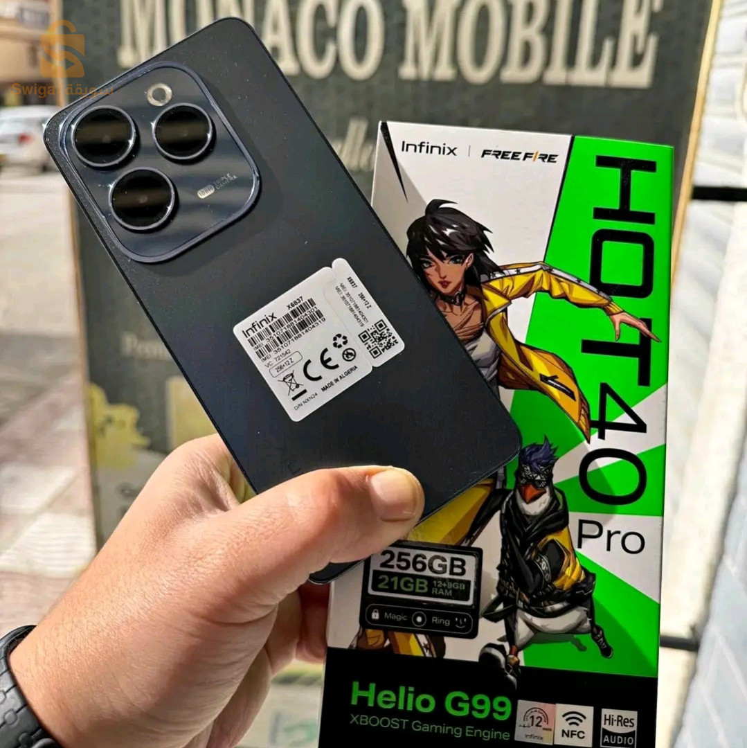 infinix hot 40 pro 256/21