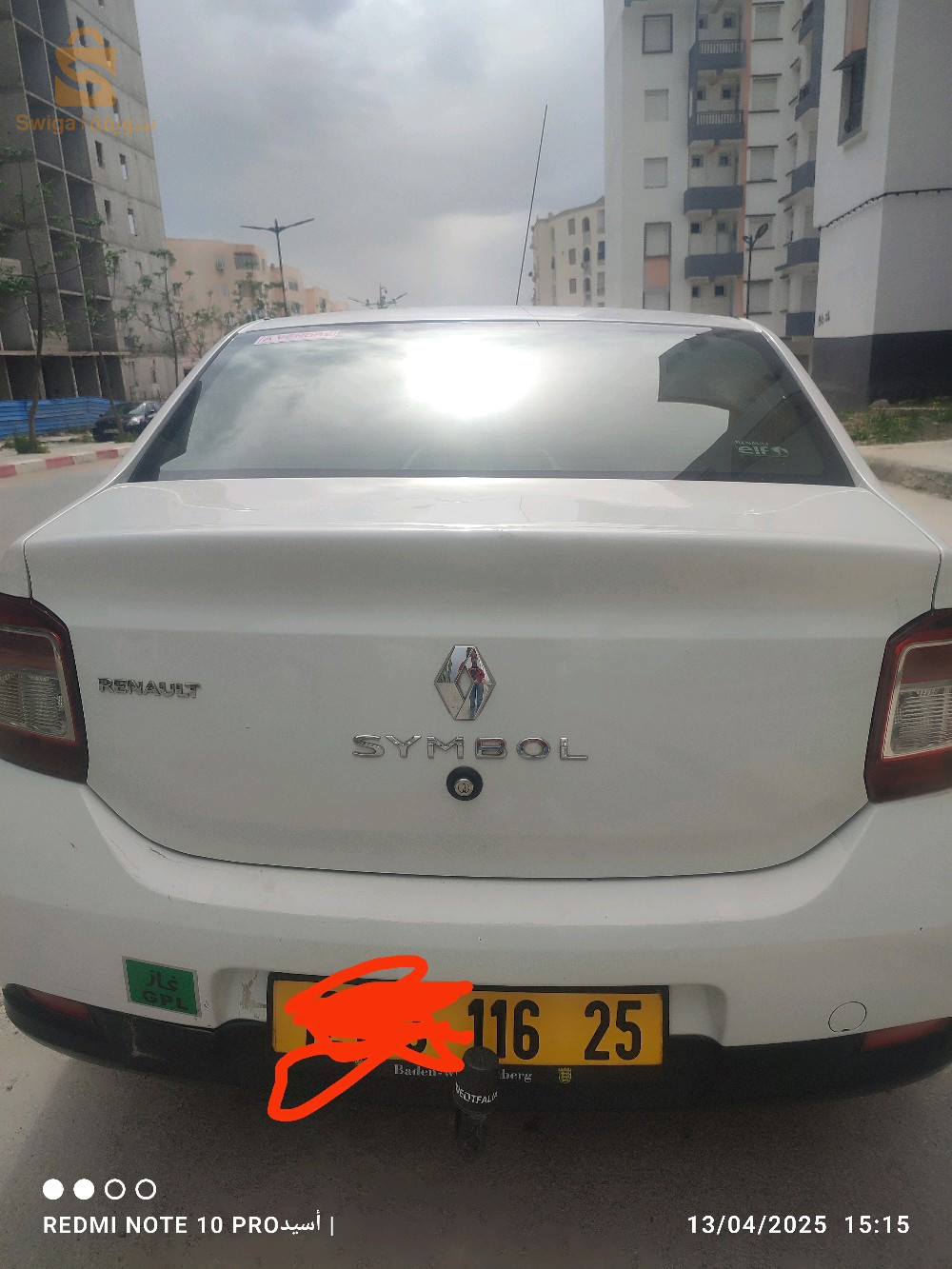 رينو SYMBOL 2016 25 قسنطينة